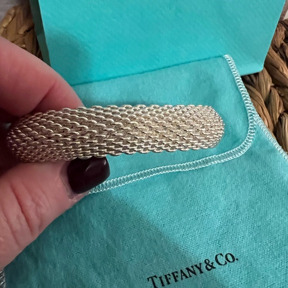 Tiffany & Co. Sterling Silver Mesh Bracelet - Picture 3 of 4